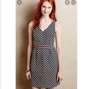 Maeve Sleeveless Striped Dress - Anthropologie size 12